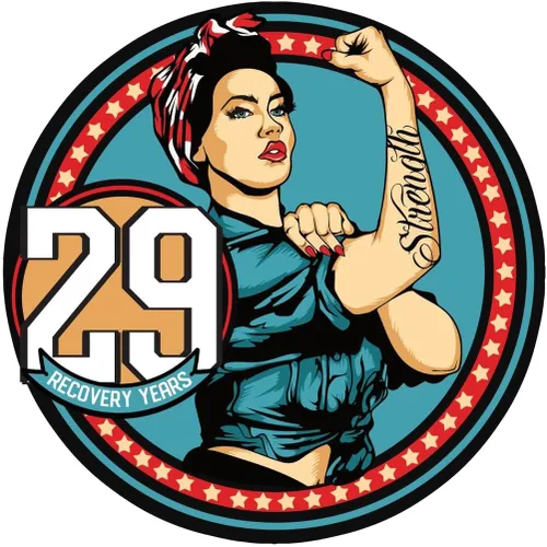 Vista 31 de Sobriety Coin – Rosie Strength Tattoo Recovery AA Chip, medallón de alta resistencia, regalo perfecto para cualquier persona en recuperación