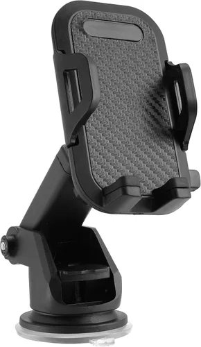Vista 9 de LAX Gadgets Soporte de teléfono para automóvil, negro, compatible con iPhone 13, 12, 11, Samsung Galaxy S20, S10, Note10, dispositivos