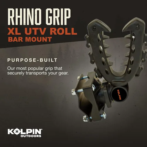 Vista 2 de Kolpin Rhino Grip XL - Soporte de barra antivuelco UTV - 21535, Negro