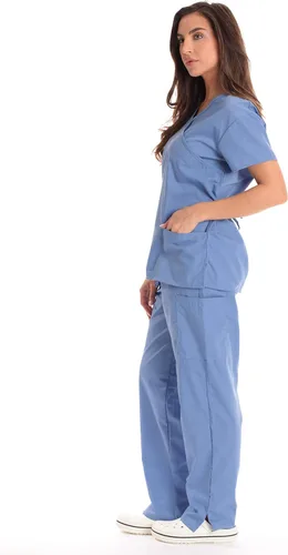 Vista 3 de Just Love Conjuntos médicos para mujer (atar hacia atrás)