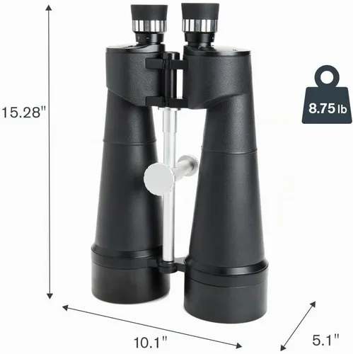 Vista 7 de Celestron SkyMaster - Prismáticos 25x100 – Binoculares de apertura gigante para astronomía de cielo profundo y visión de larga distancia – Óptica