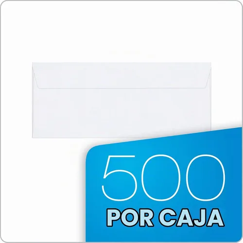Vista 6 de Columbian #8-5/8 Security Envelopes, 500 Pack, Double Window Self Seal Envelopes for QuickBooks Checks and Business Mailings, 3-5/8" x 8-5/8
