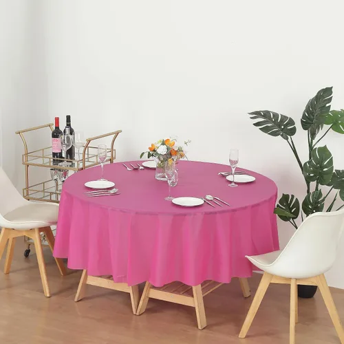 Vista 73 de Evershine - Mantel de plástico resistente (reutilizable, 12 unidades)