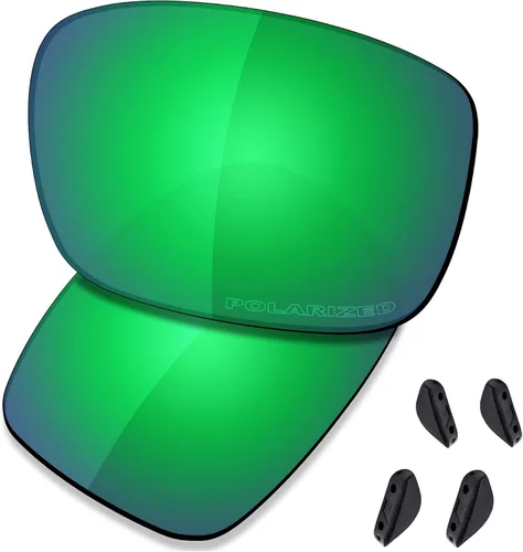 Vista 17 de SAUCER Lentes y almohadillas de nariz de repuesto prémium para Oakley Drop Point OO9367 Protección UV400, antiarañazos, ajuste preciso polarizado