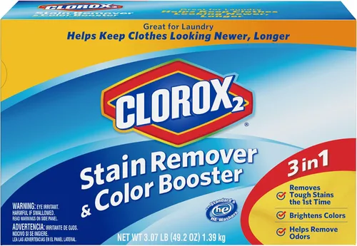 Vista 7 de Clorox 2 quitamanchas y polvo potenciador de color, 49.2 onzas