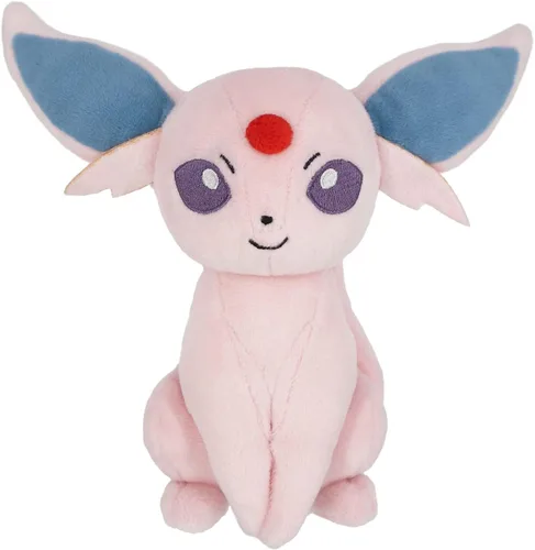 Vista 2 de Sanei PP121 Pokemon All Star Collection Espeon Felpa, marrón