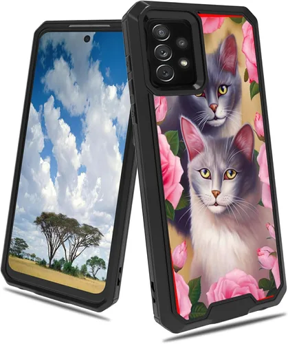 Vista 65 de Funda para Samsung S23 FE Funda Galaxy S23 FE 2 en 1 PC duro de doble capa TPU suave a prueba de golpes Funda protectora para Samsung Galaxy S23 FE