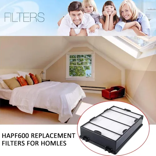 Vista 5 de HAPF600 - Filtro de repuesto compatible con Holmes, reemplaza los filtros de aire HAPF600D (B) HAPF600D-U2 HAP615, HAP625, HAP650, HAP675RC, HAP725