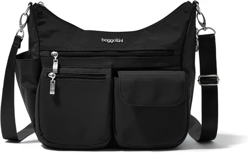 Vista 10 de Baggallini Modern Everywhere Crossbody Women 11x9x4.5 RFID Hobo Bag