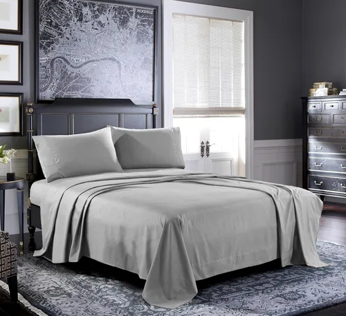 Vista 25 de Pure Bedding Juego de Sábanas Twin - Sábanas de Cama de Microfibra Ultra-Suave 1800 - Doble Cepillado - Bolsillos Profundos - Ajuste Fácil - Extra