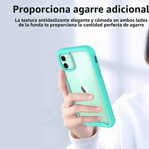 Vista 5 de CellEver - Fundas para iPhone 11 (2 protectores de pantalla de cristal incluidos)