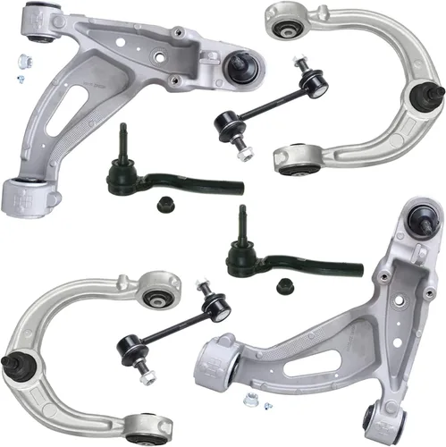 Vista 177 de Detroit Axle - Kit de suspensión frontal de 8 piezas para Chevy Silverado