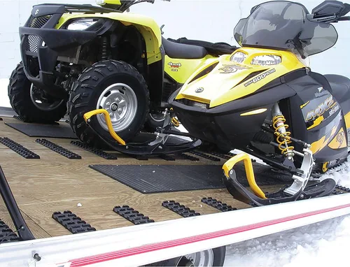 Vista 3 de Caliber TraxMat Snowmobile Trailer Traction Mat