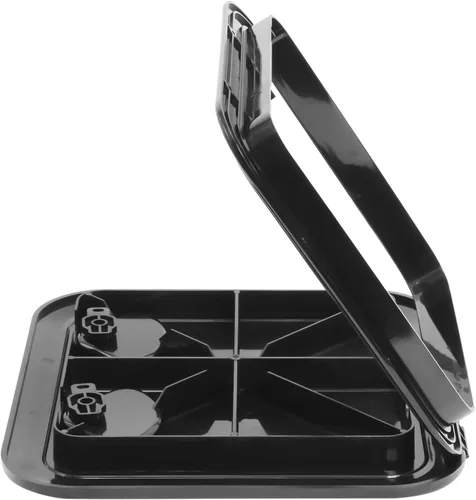 Vista 3 de Amarine Made Marine Deck Hatch Boat Deck Hatch Access Hatch & Lid 14-1/2" X 14-5/8" - White - 370mmx375mm