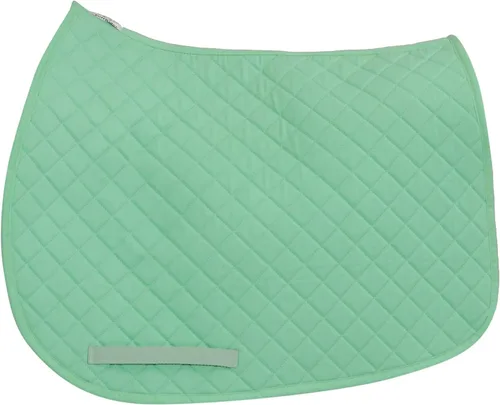 Vista 14 de TuffRider Basic Pony Saddle Pad – Diamond Quilted, Flannel Lined, Breathable Schooling Pad for Horses