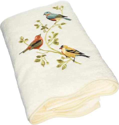 Vista 11 de Avanti Linens, toalla de baño con pájaros dorados
