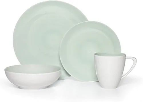 Vista 5 de Mikasa Savona - Juego de 4 lugares, color gris, servicio para 1-5128045