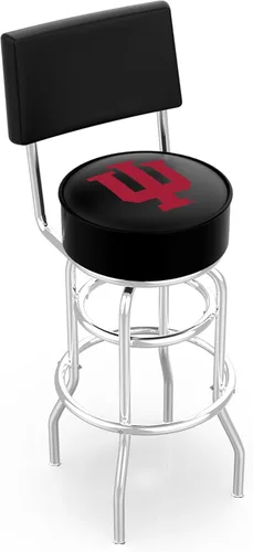 Vista 6 de The Holland Bar Stool Company L7C4 - Taburete giratorio con doble anilla cromada (Leprechaun)