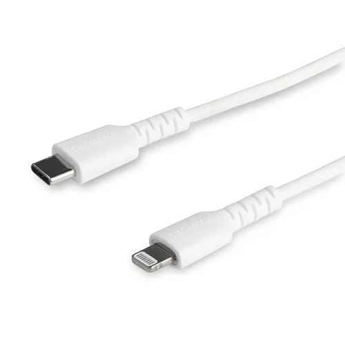 Vista 6 de StarTech - Cable USB-C a Lightning de 35.8 in, color negro en ángulo recto (RUSB2CLTMM1MR) Apple MFi Certified, USB 2.0, Type-C, iPhone, Male to