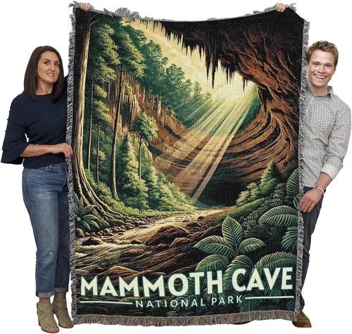 Vista 55 de Pure Country Weavers Manta del Parque Nacional Acadia, manta de tapiz de algodón para regalo, fabricada en los Estados Unidos, 72 x 54 pulgadas