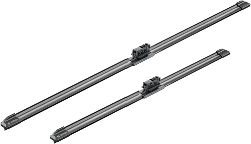 Vista 3 de BOSCH 3397014206 AeroTwin - Juego de 2 limpiaparabrisas (26 y 19 pulgadas) Cuchillas de repuesto para equipo original del lado del conductor