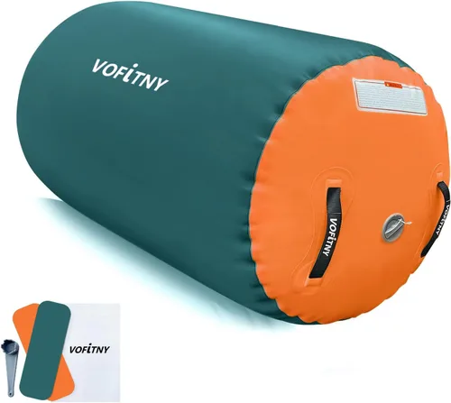 Vista 11 de VOFiTNY Gimnasia Equipo de Tumbling Barril de aire Inflable Octágono Vaso Rodillo Back Bend Trainer Animadoras Sin Bomba