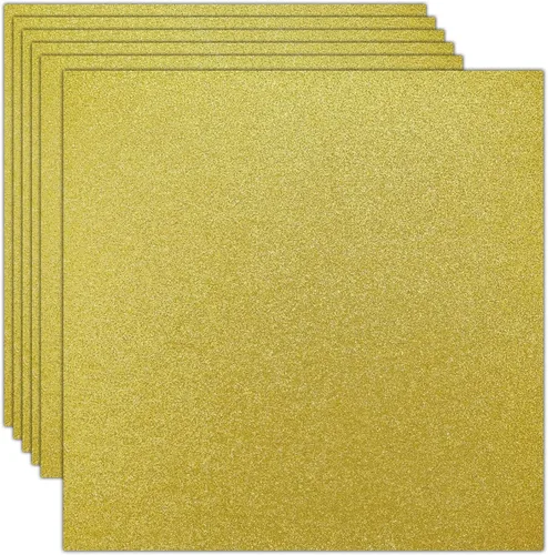 Vista 10 de Rramorrra - Papel de cartulina negra con purpurina de 12 x 12 pulgadas, 15 hojas de 12.35 oz/m²/130 libras, papel de construcción negro brillante