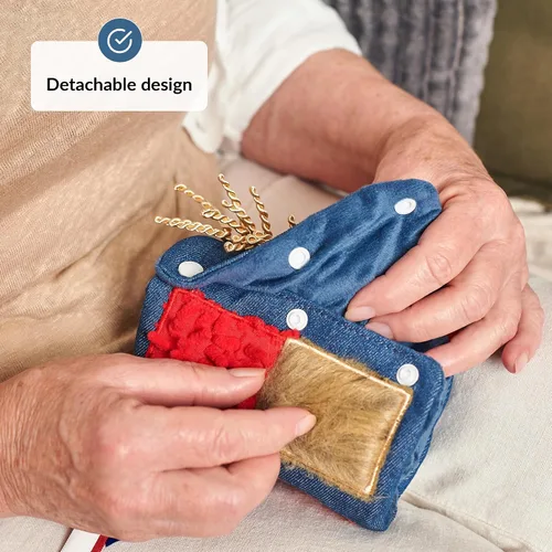Vista 4 de Muñeco antiestrés Actividades para la demencia Productos de demencia para ancianos Manga para ansiedad Regalos y actividades para personas