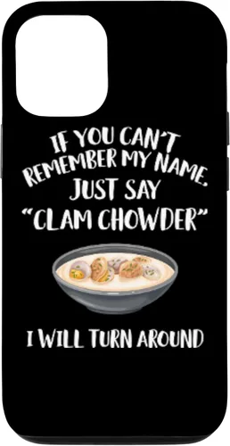 Vista 11 de Ropa para iPhone 12 mini almejas Chowder, increíble funda divertida con diseño de amante de los Chowders