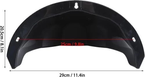 Vista 5 de Cubierta universal para cámara de protección solar y lluvia, protector de cámara de seguridad para exteriores, techo protector para cámaras de Negro