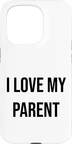 Vista 14 de iPhone 16 I Love My Parent Case