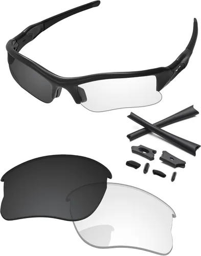 Vista 16 de Lentes de repuesto y kits de goma para gafas de sol Oakley Flak Jacket XLJ OO9009 2.480 in