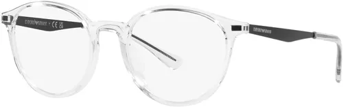 Vista 2 de Emporio Armani Ea3188u - Gafas de sol redondas de ajuste universal para hombre