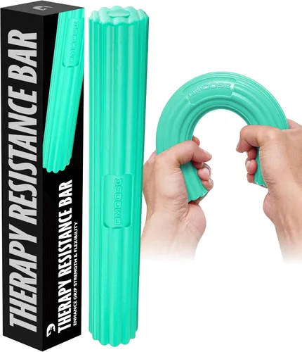 Vista 10 de DMoose Fitness Flex Resistance Bar for Physical Therapy - Non-Slip Odorless Material, Exercise Bar for Tennis & Golfers Elbow Tendonitis Relief