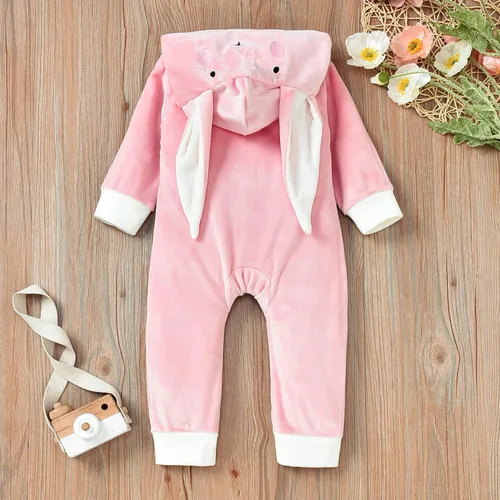Vista 7 de Mameluco unisex de una pieza de manga larga con capucha para cosplay, otoño e invierno