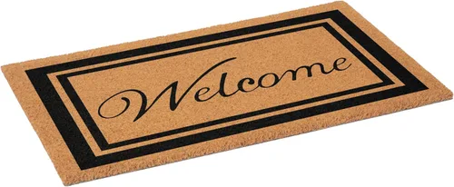 Vista 4 de Calloway Mills Felpudo de bienvenida de 18 x 30 pulgadas (negro)