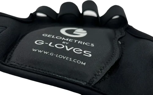 Vista 7 de G-Loves Womens Gelometrics G3 Gel Padded Neoprene Gloves for Wrist Support Pilates and Lagree No-Slip Extreme Silicone