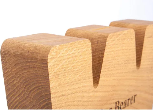 Vista 4 de Alcancía de madera personalizada con letra para niños, niñas y adultos, bancos de monedas de madera de roble duradero, 3 tamaños para elegir