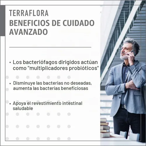 Vista 7 de Probiótico SBO Inmune Profundo + Prebiótico y Cuidado Avanzado SBO Probiótico + Prebiótico