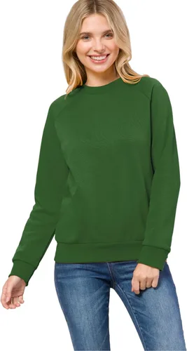 Vista 114 de MixMatchy Sudadera básica suave y cómoda de forro polar con cuello redondo para mujer