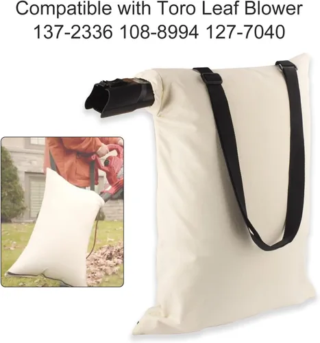 Vista 7 de 127-7040 Soplador de hojas Bolsa de vacío compatible con soplador de hojas Toro 137-2336 108-8994, 127-7040 Soplador de residuos bolsa de vacío