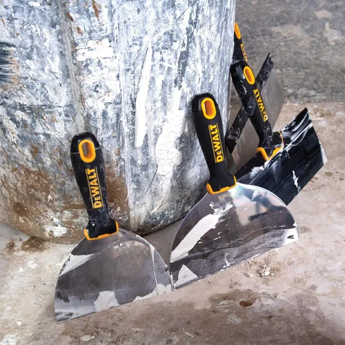 Vista 4 de DEWALT Masilla de acero inoxidable paquete de 3 + multiherramienta 9 en 1 gratis Asas de agarre suave DXTT-3-140