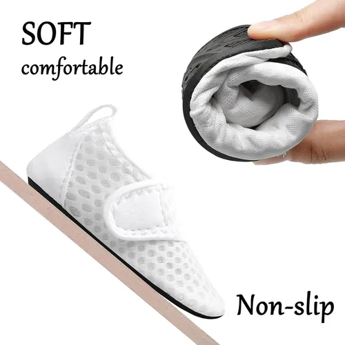 Vista 6 de storeofbaby Zapatos de agua para bebés, niños y niñas, calcetines acuáticos de secado rápido para natación, playa, piscina