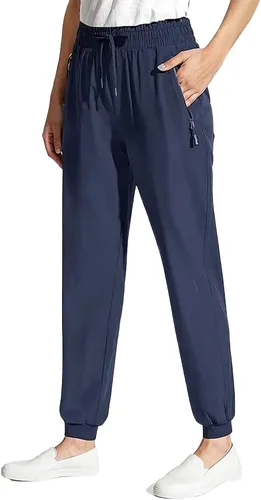 Vista 8 de Pantalones casuales de seda de hielo ultra elásticos para mujer de más de 50 años