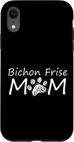 Vista 24 de iPhone 16 Bichon Frise Mom Owner Breed Dog Mommy Puppy Mother Mama Case