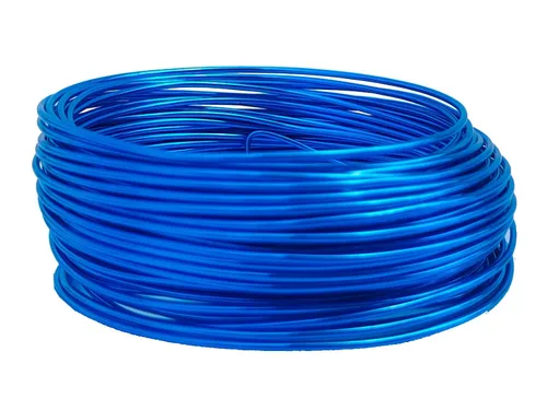 Vista 19 de Alambre de aluminio anodizado calibre 15 de 49 pies para hacer joyas y manualidades (0.059 in, negro, 41510)