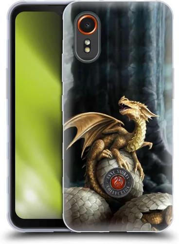 Vista 16 de Head Case Designs Funda de gel suave con licencia oficial de Anne Stokes Dagger Dragons compatible con Samsung Galaxy Xcover7 5G