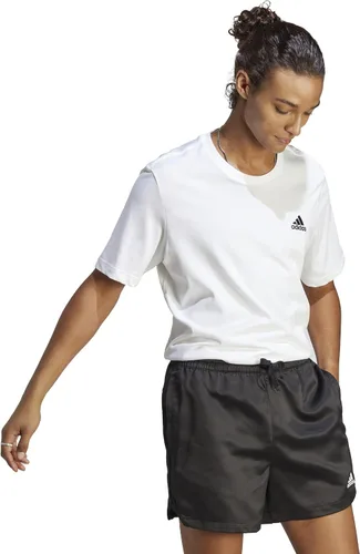 Vista 6 de Adidas Camiseta con logotipo pequeño bordado para hombre Essentials