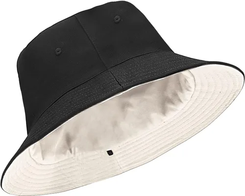 Vista 12 de Sombrero de pescador de algodón XXL de gran tamaño, unisex, reversible, de moda, sombrero de pesca de doble cara, sombrero de sol de verano