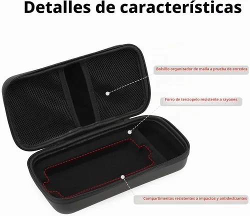 Vista 3 de Funda de almacenamiento con protección EVA Gleegi Compatible con arrancadores de litio NOCO Boost Plus GB40/Boost Sport GB20 UltraSafe, caja